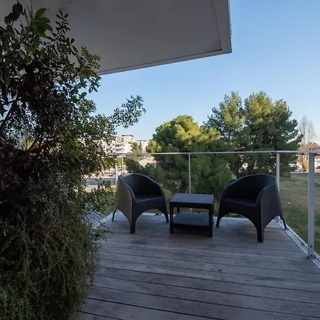 Appartement T2 A L'Arbre Blanc Montpellier Exterior photo